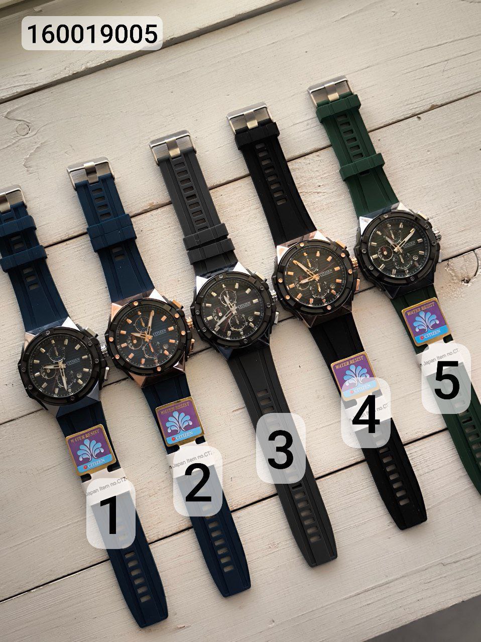 ساعت بند پیو مارک سیتیزن ،سه موتوره فعال،رنگ‌ثابت،تقویم دار