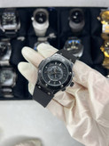 ساعت زنانہ هابلوت بند رابر طرح سه موتوره 💎HUBLOT