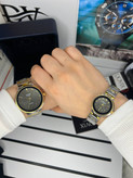 ست ساعت زنانه مردانه اورجینال صفحه گرد برند معروف المانی داویکس ⌚️Dovix luxury original Model: DVL24039.7s