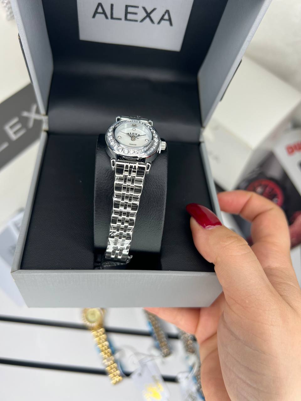 ساعت اورجینال زنانه موتور ژاپن برند الکسا مدلAlexa 2000 ⌚️Alexa original