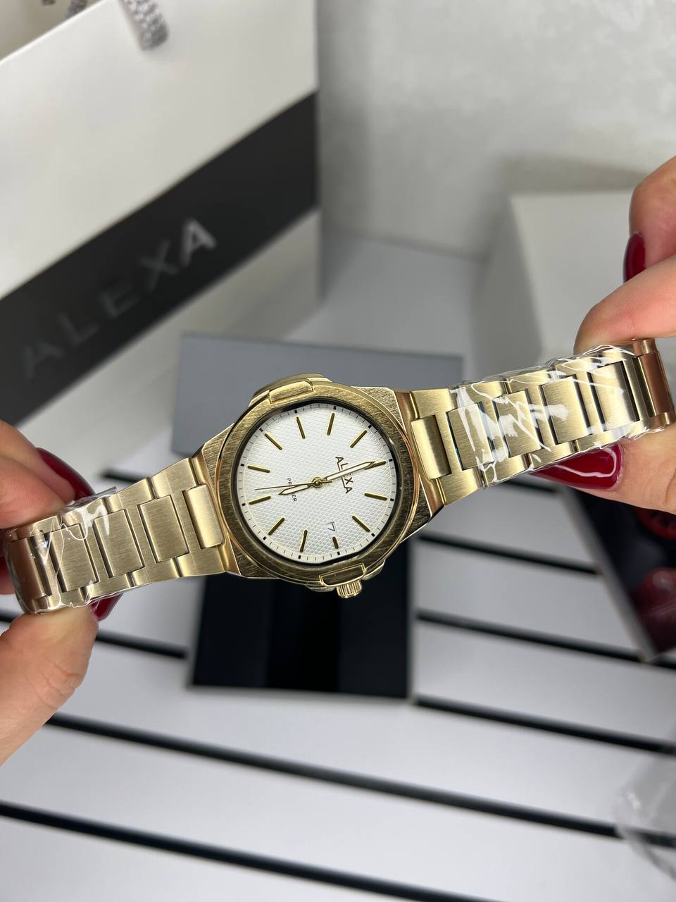 ساعت اورجینال مردانه موتور ژاپن برند الکسا مدلAlexa 0088 ⌚️Alexa. original