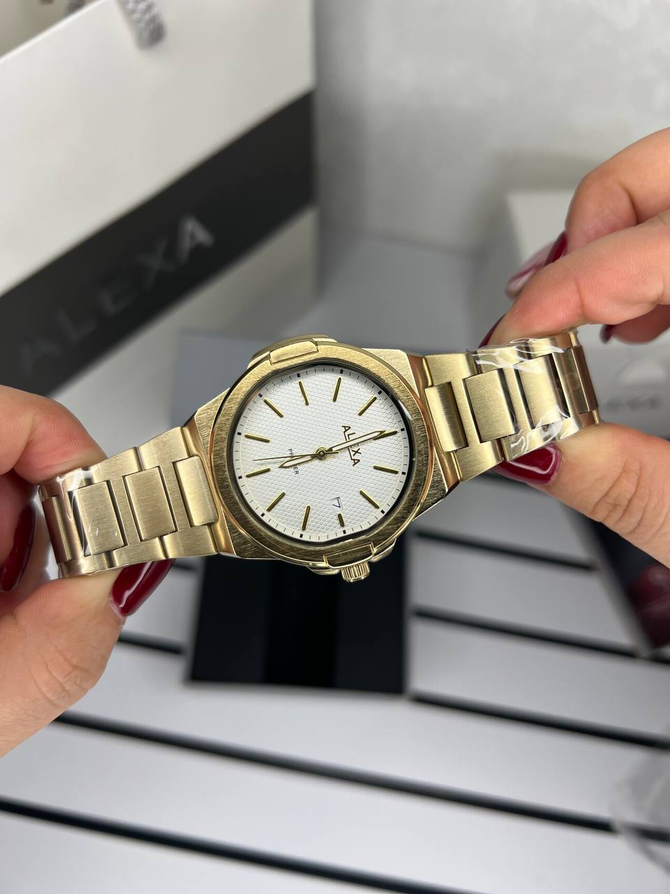 ساعت اورجینال مردانه موتور ژاپن برند الکسا مدلAlexa 0088 ⌚️Alexa. original