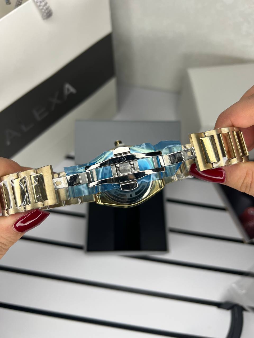 ساعت اورجینال مردانه موتور ژاپن برند الکسا مدلAlexa 0088 ⌚️Alexa. original