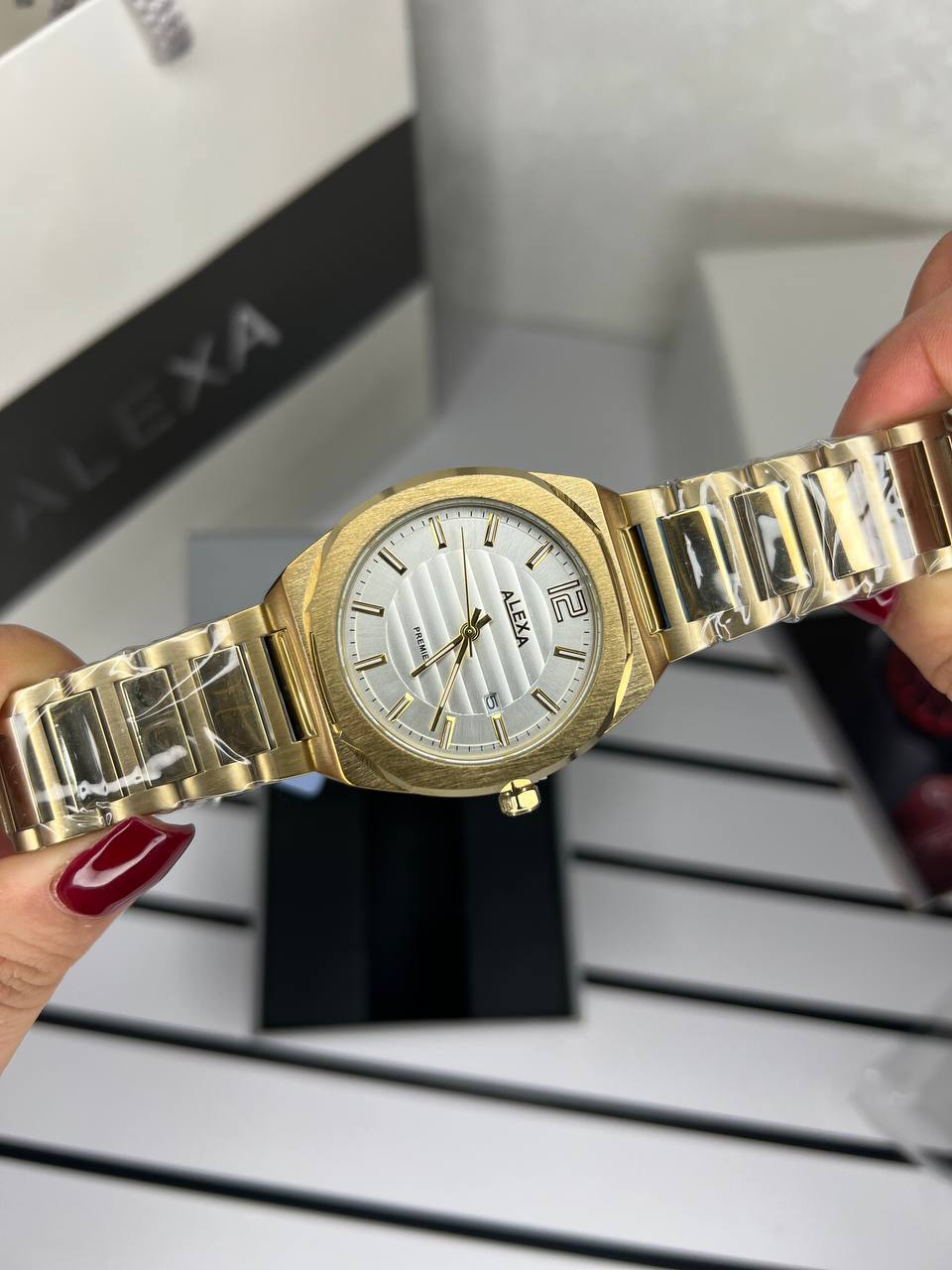 ساعت اورجینال مردانه موتور ژاپن برند الکسا مدلAlexa 0088 ⌚️Alexa. original