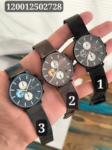ساعت مارک Naviforce مدل 9169 بند ارتشی120012502728
