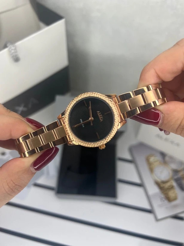ساعت مچی اورجینال زنانه برند الکسا مدلAlexa 0046⌚️Alexa original