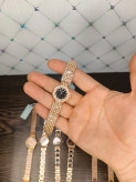 ساعت مچی زنانه بند دستبندی رنگ ثابت کیفیت خوب