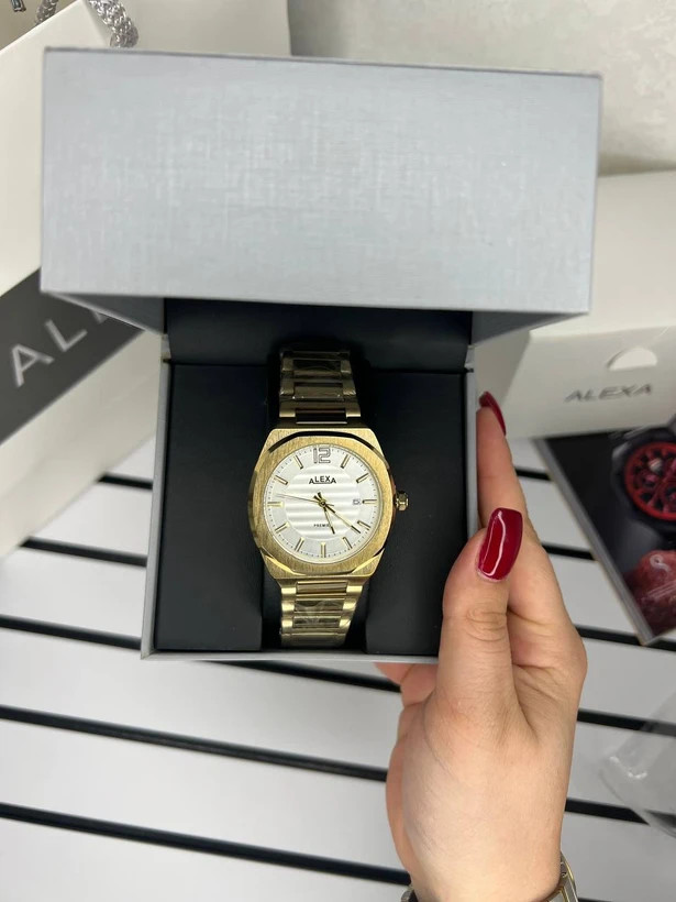 ساعت اورجینال مردانه موتور ژاپن برند الکسا مدلAlexa 0088 ⌚️Alexa. original
