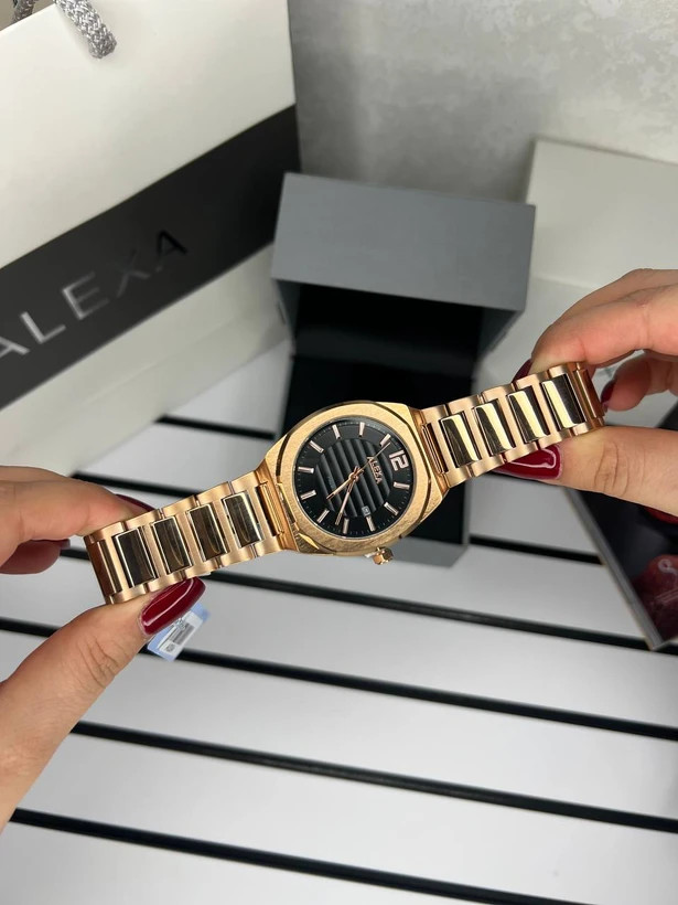 ساعت اورجینال مردانه موتور ژاپن برند الکسا مدلAlexa 0088 ⌚️Alexa. original