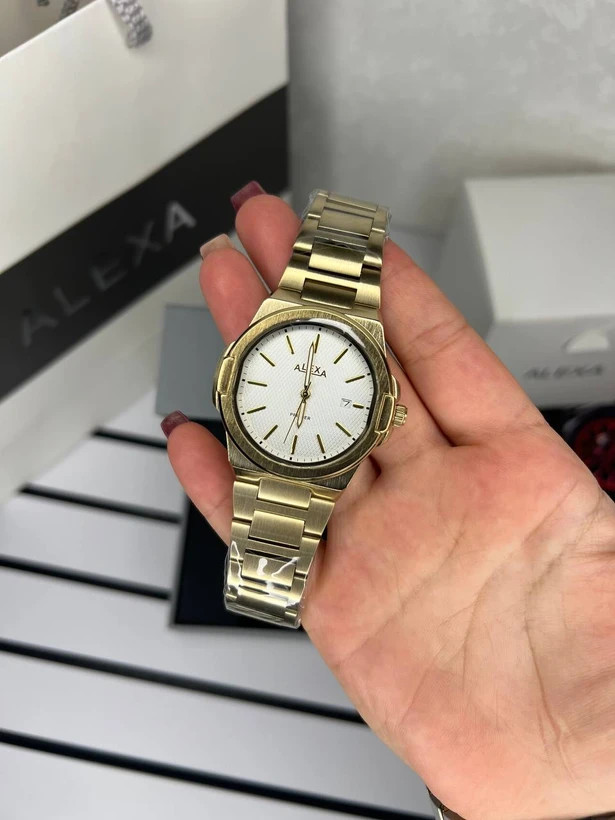 ساعت اورجینال مردانه موتور ژاپن برند الکسا مدلAlexa 0088 ⌚️Alexa. original